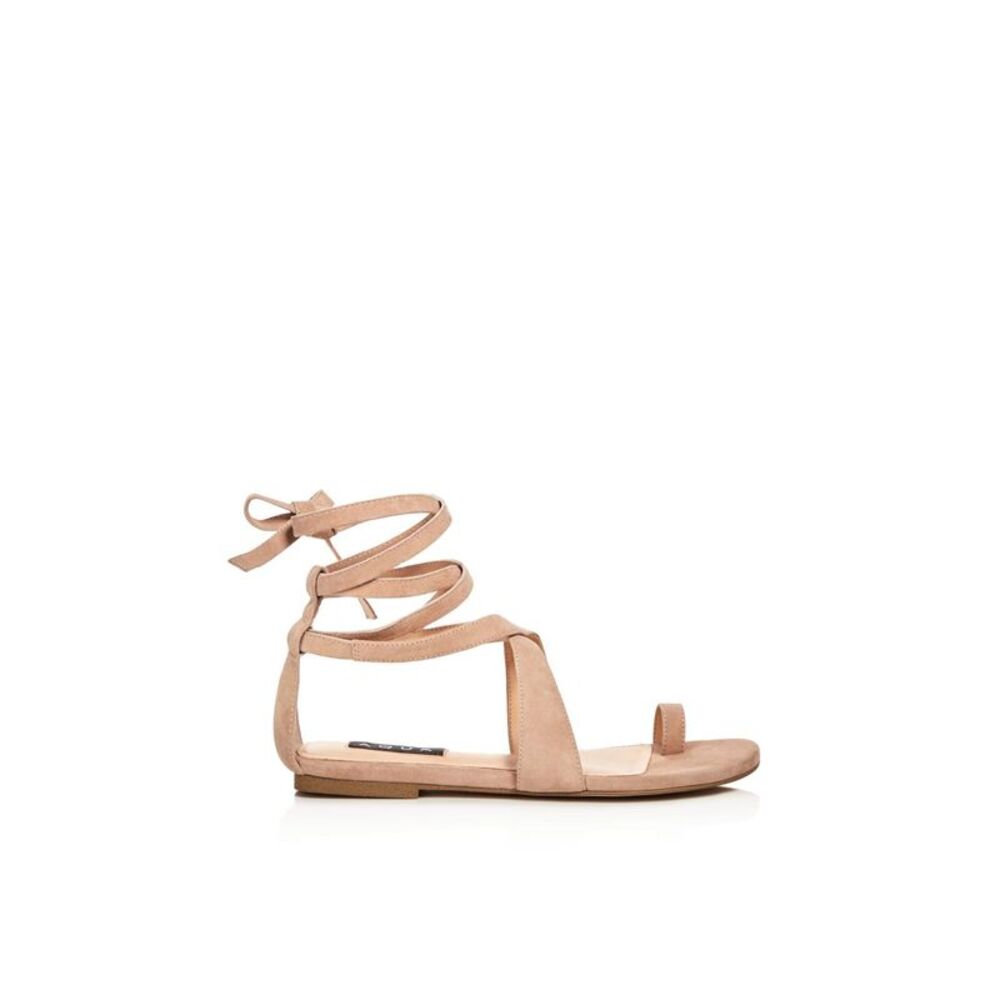 AQUA Womens Beige Crossover Helen Owen X Aqua Bay Gladiator Sandles 5.5 M - Picture 2 of 2